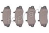 TOPRAN 207 086 Brake Pad Set, disc brake